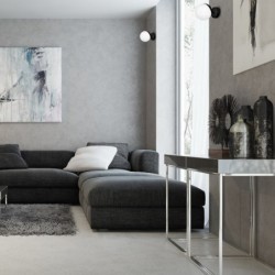 Sieninis šviestuvas SFERA BLACK 1xE14