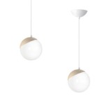 Pakabinamas šviestuvas SFERA WOOD 1xE14
