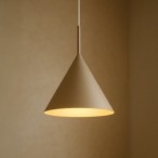 Pakabinamas šviestuvas CAPITAL TAUPE Ø32cm 1xGX53