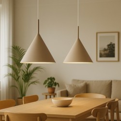 Pakabinamas šviestuvas CAPITAL TAUPE Ø32cm 1xGX53