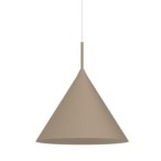 Pakabinamas šviestuvas CAPITAL TAUPE Ø32cm 1xGX53