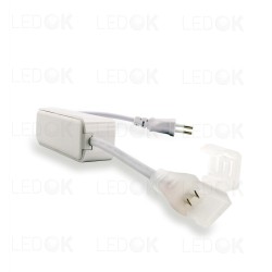 Hermetiškos 220V LED juostos maitinimo priedas "be mirgėjimo" maks. 300W - LEDOK.lt