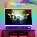Skaitmeninės LED juostos komplektas su Wi-Fi valdikliu ir maitinimo šaltiniu, RGB IC, 10m, 36W, TUYA / Smart Life, NOUS - LEDOK.