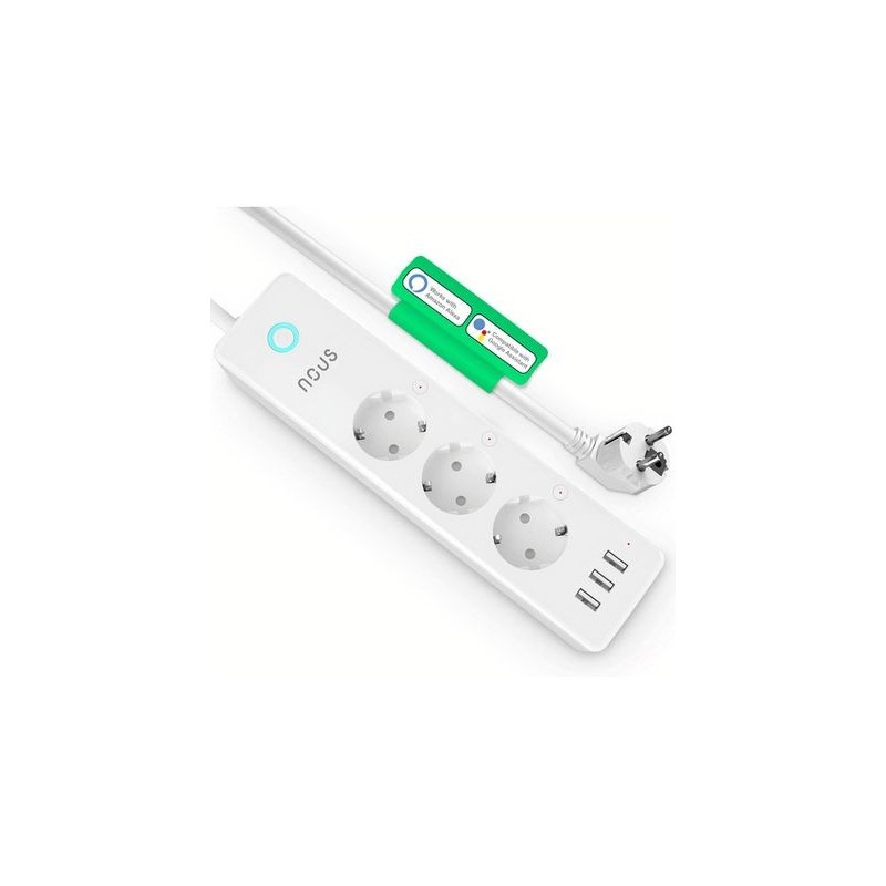 Išmanusis Wi-Fi ilgiklis A5, 3450W, su energijos matavimu, TUYA / Smart Life, NOUS - LEDOK.lt