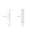 Įkraunamas šviestuvas pakabinamas po lentyna 5W 1800mAh, šviesos srautas ≥100lm - LEDOK.lt