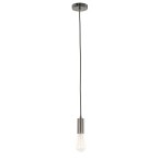 Pakabinamas šviestuvas Moderna 1xE27 Juoda (DS-M-038 SHINY BLACK)