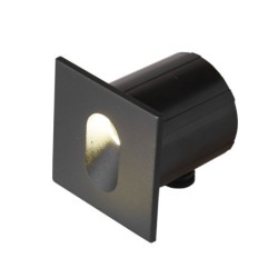 Sieninis lauko šviestuvas Rovato 3K / 4K LED 3W 3000K  (ONFL-0224-3K)