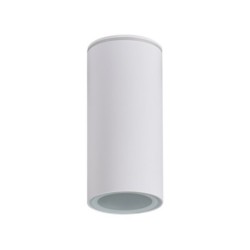 Akcentinis LED šviestuvas AQILO E14 IP65 DSO-W 230V (Paviršinio montavimo) Aliuminio lydinys Plastikas Balta