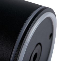 Akcentinis LED šviestuvas AQILO E14 IP65 DSO-B 230V (Paviršinio montavimo) Aliuminio lydinys Plastikas Juoda