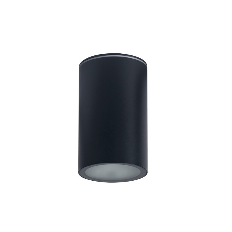 Akcentinis LED šviestuvas AQILO E27 IP65 DSO-GR 230V (Paviršinio montavimo) Aliuminio lydinys Plastikas Grafito