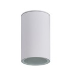 Akcentinis LED šviestuvas AQILO E27 IP65 DSO-W 230V (Paviršinio montavimo) Plastikas Balta