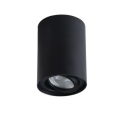 Akcentinis LED šviestuvas BORD XS DLP-50-B GU10 230V PAR16 IP20 (Paviršinio montavimo) Aliuminio lydinys Juoda