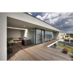 Akcentinis LED šviestuvas AQILO IP65 DSO-W GU10 230V PAR16 (Paviršinio montavimo) Aliuminio lydinys Plastikas Balta