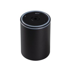 Akcentinis LED šviestuvas AQILO IP65 DSO-B GU10 230V PAR16 (Paviršinio montavimo) Aliuminio lydinys Plastikas Juoda