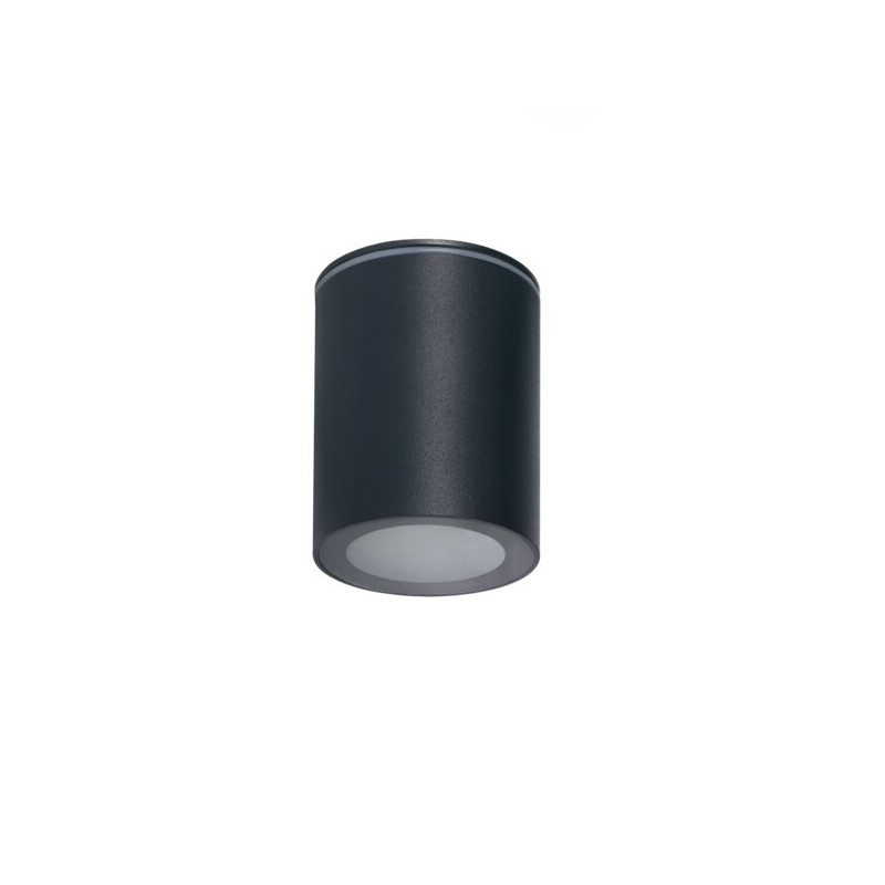 Akcentinis LED šviestuvas AQILO IP65 DSO-GR GU10 230V PAR16 (Paviršinio montavimo) Aliuminio lydinys Plastikas Grafito