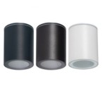 Akcentinis LED šviestuvas AQILO IP65 DSO-GR GU10 230V PAR16 (Paviršinio montavimo) Aliuminio lydinys Plastikas Grafito