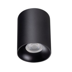 Akcentinis LED šviestuvas RITI GU10 B/B 230V PAR16 IP20 (Paviršinio montavimo) Aliuminio lydinys Juoda