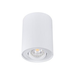 Lubinis šviestuvas BORD DLP-50-W GU10 230V PAR16 IP20 (Paviršinio montavimo) Aliuminio lydinys Matinė balta