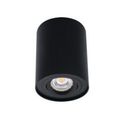 Lubinis šviestuvas BORD DLP-50-B GU10 230V PAR16 IP20 (Paviršinio montavimo) Aliuminio lydinys Matinė juoda