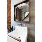 Lubinis šviestuvas SANI IP44 DSO-B GU10 230V (Paviršinio montavimo) Plastikas Aliuminio lydinys Juoda