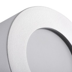 Lubinis šviestuvas SANI IP44 DSO-W GU10 230V (Paviršinio montavimo) Plastikas Aliuminio lydinys Balta