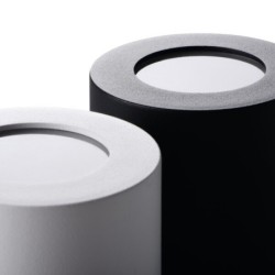 Lubinis šviestuvas SANI IP44 DSO-W GU10 230V (Paviršinio montavimo) Plastikas Aliuminio lydinys Balta