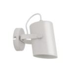 Sieninis šviestuvas LARATA EL-10 W E27 230V IP20 Metalas Balta