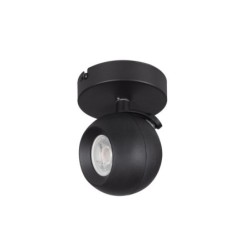 Lubinis šviestuvas GALOBA EL-10 B GU10 230V PAR16 IP20 Aliuminio lydinys Juoda