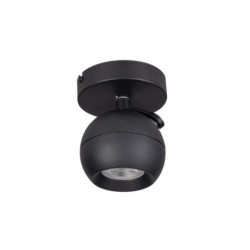 Lubinis šviestuvas GALOBA EL-10 B GU10 230V PAR16 IP20 Aliuminio lydinys Juoda