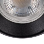 Lubinis šviestuvas GALOBA EL-10 B GU10 230V PAR16 IP20 Aliuminio lydinys Juoda