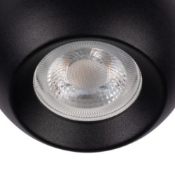 Lubinis šviestuvas GALOBA EL-4I B 4xGU10 230V PAR16 IP20 Aliuminio lydinys Juoda