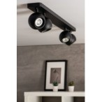 Lubinis šviestuvas GALOBA EL-4I B 4xGU10 230V PAR16 IP20 Aliuminio lydinys Juoda
