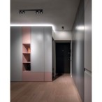 Lubinis šviestuvas GALOBA EL-4I B 4xGU10 230V PAR16 IP20 Aliuminio lydinys Juoda