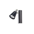 Sieninis šviestuvas SEMPRA EL-1I B-SR PAR16 GU10 230V IP20 Plienas Juoda