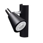 Sieninis šviestuvas SEMPRA EL-1I B-SR PAR16 GU10 230V IP20 Plienas Juoda