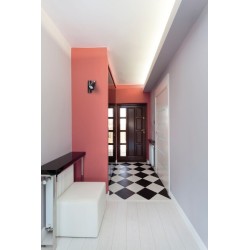 Sieninis šviestuvas SEMPRA EL-1I B-SR PAR16 GU10 230V IP20 Plienas Juoda