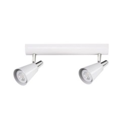 Lubinis šviestuvas SEMPRA EL-2I W SR 2xGU10 230V PAR16 IP20 Plienas Balta