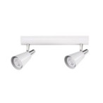 Lubinis šviestuvas SEMPRA EL-2I W SR 2xGU10 230V PAR16 IP20 Plienas Balta