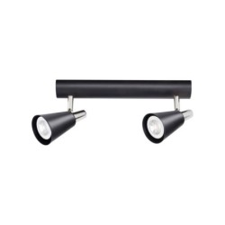 Lubinis šviestuvas SEMPRA EL-2I B-SR 2xGU10 230V PAR16 IP20 Plienas Juoda