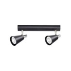 Lubinis šviestuvas SEMPRA EL-2I B-SR 2xGU10 230V PAR16 IP20 Plienas Juoda