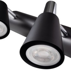 Lubinis šviestuvas SEMPRA EL-2I B-SR 2xGU10 230V PAR16 IP20 Plienas Juoda