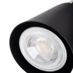Lubinis šviestuvas SEMPRA EL-3I B-SR 3xGU10 230V IP20 Plienas Juoda