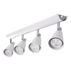Lubinis šviestuvas SEMPRA EL-4I W SR 4xGU10 230V IP20 Plienas Balta