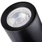 Sieninis šviestuvas LAURIN EL-1O B PAR16 GU10 230V IP20 Aliuminio lydinys Juoda