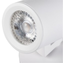 Lubinis šviestuvas LAURIN EL-2I W 2xGU10 230V IP20 Aliuminio lydinys Balta