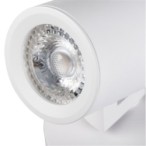 Lubinis šviestuvas LAURIN EL-2I W 2xGU10 230V IP20 Aliuminio lydinys Balta