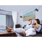 Lubinis šviestuvas LAURIN EL-40 W 4xGU10 230V IP20 Aliuminio lydinys Balta