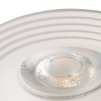 Įmontuojamas lempučių laikiklis GU10 LIGLO DSO W IP20 Aliuminio lydinys Balta