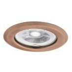 Įmontuojamas šviestuvas ARGUS II CT-2114-AN IP20 Plienas Matinė vario
