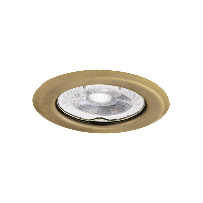 Įmontuojamas šviestuvas ARGUS II CT-2114-BR/M IP20 Plienas Matinė žalvario